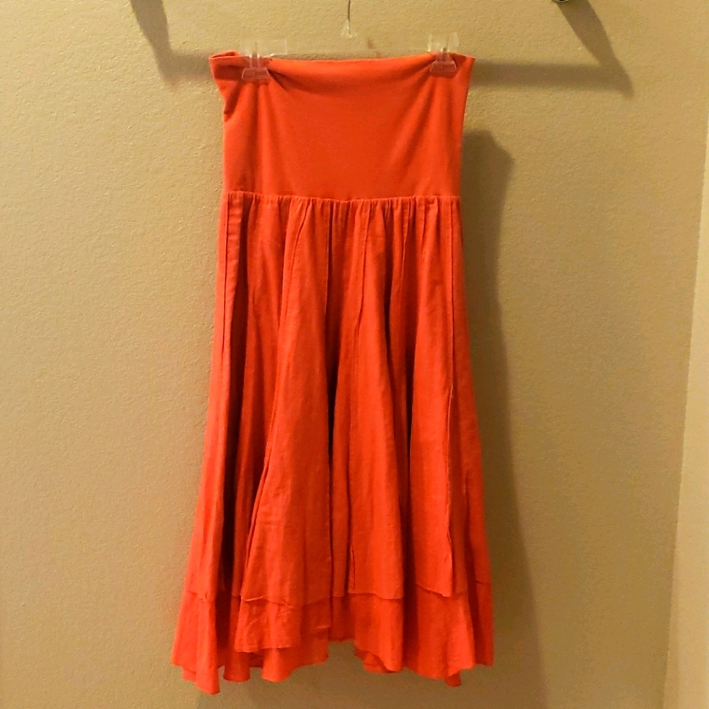 Peach Skirt/Dress
